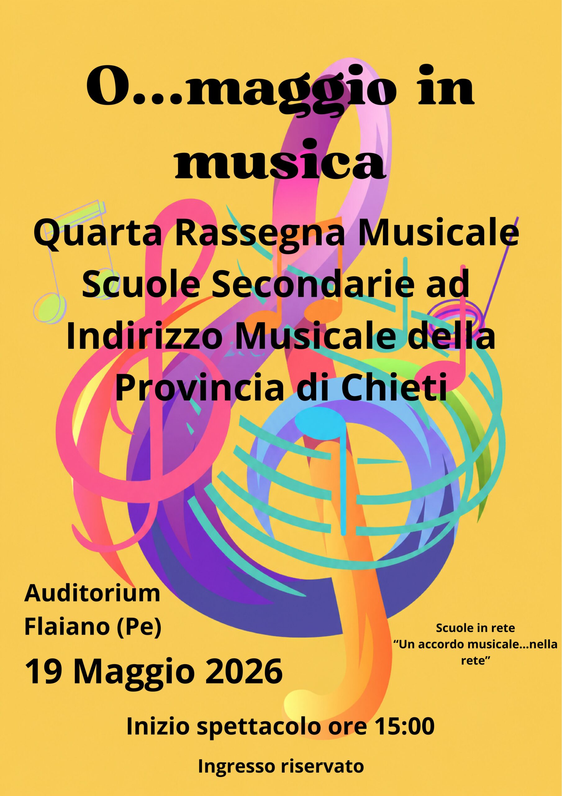 Partecipazione all’evento musicale “O…maggio in musica” del 19 maggio 2026