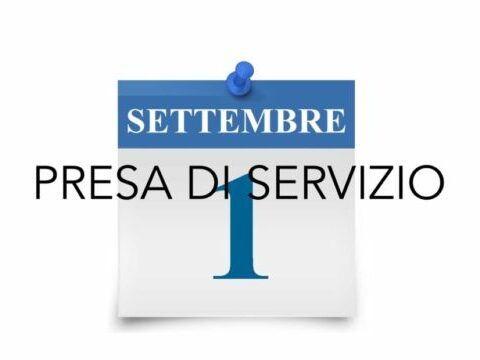 Assunzioni in servizio 01-09-2025